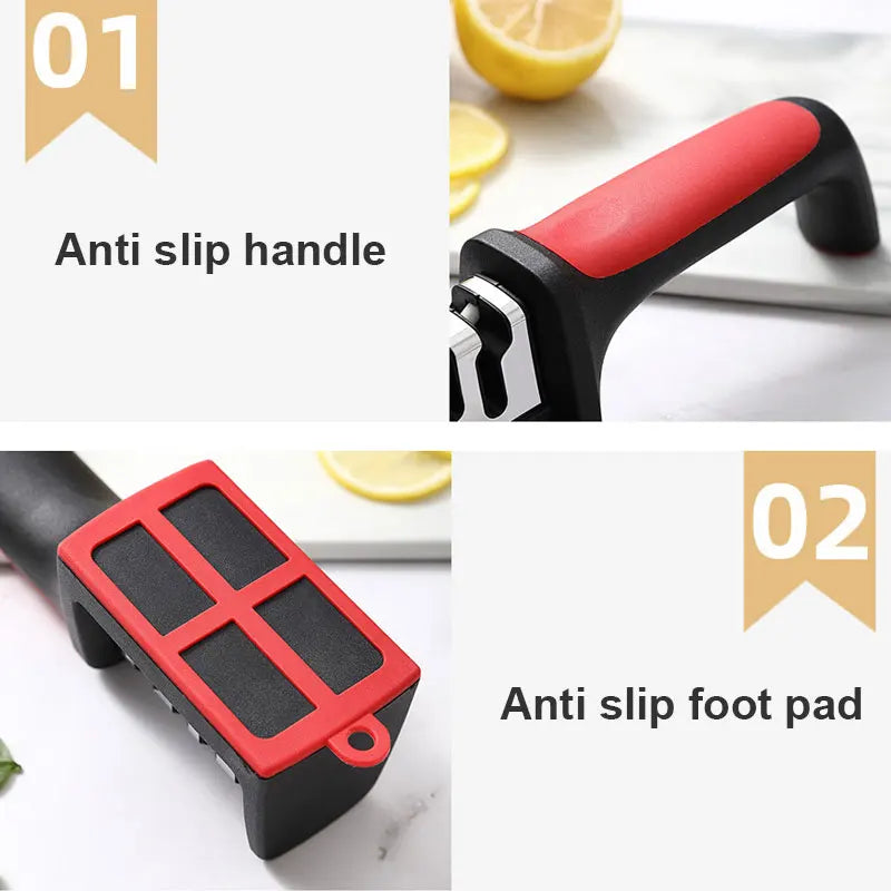 4-in-1 Messer- und Scherenschärfer