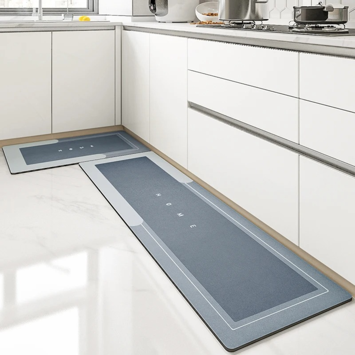 Hochwertige, rutschfeste und saugfähige Matte für Zuhause und Küche 